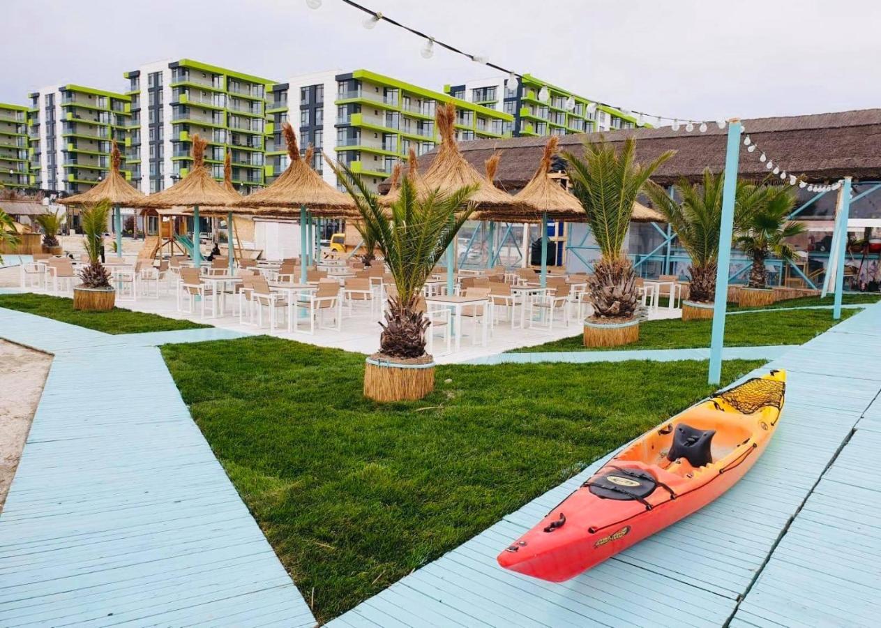 Sammos Beach Resort Năvodari Kültér fotó